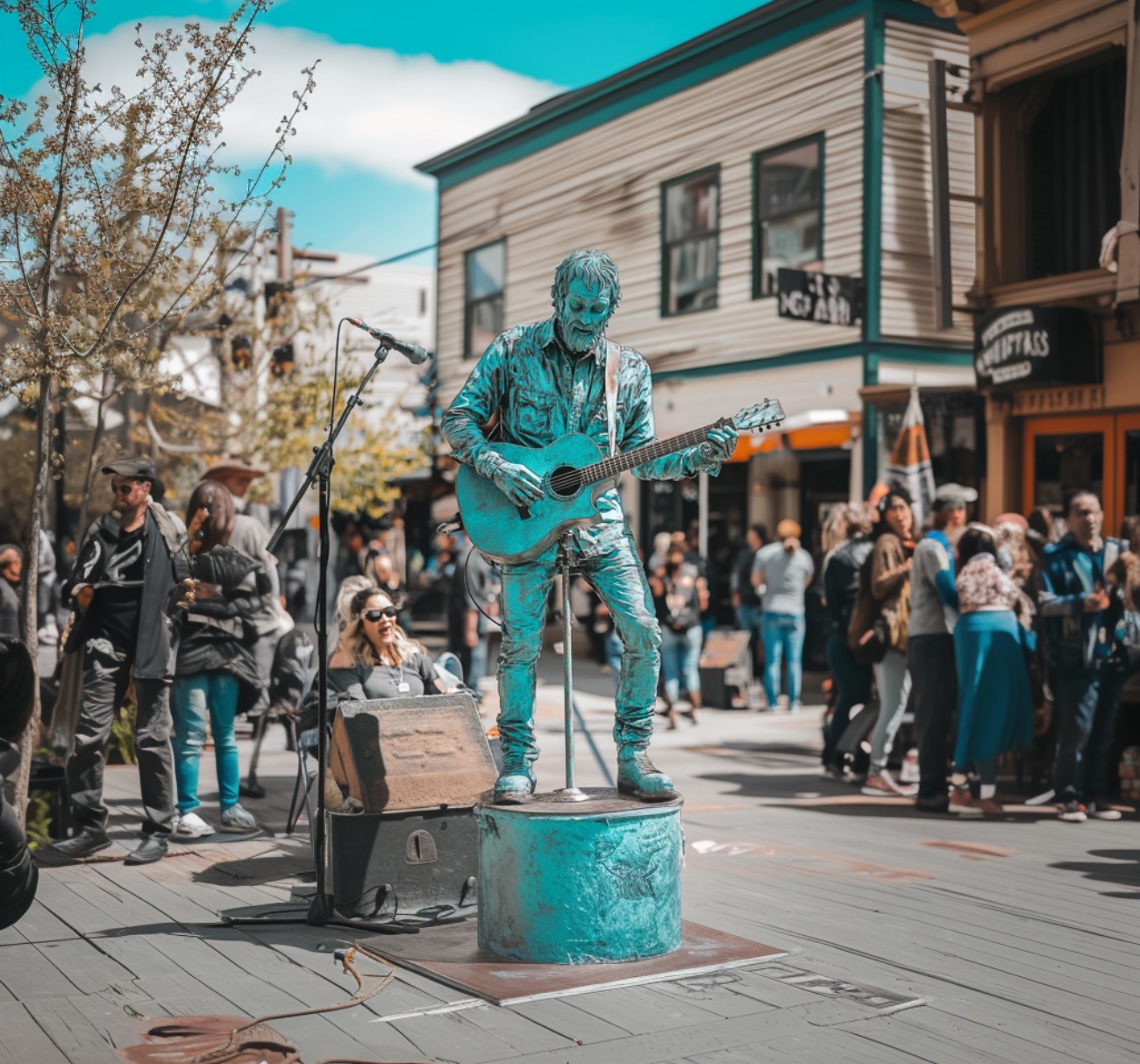 Human Statues