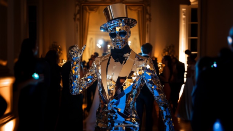 Disco Ball Performers