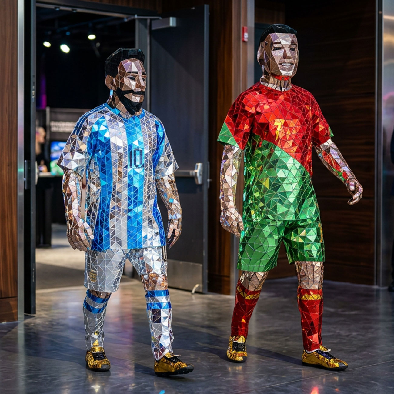Soccer Mirror Men