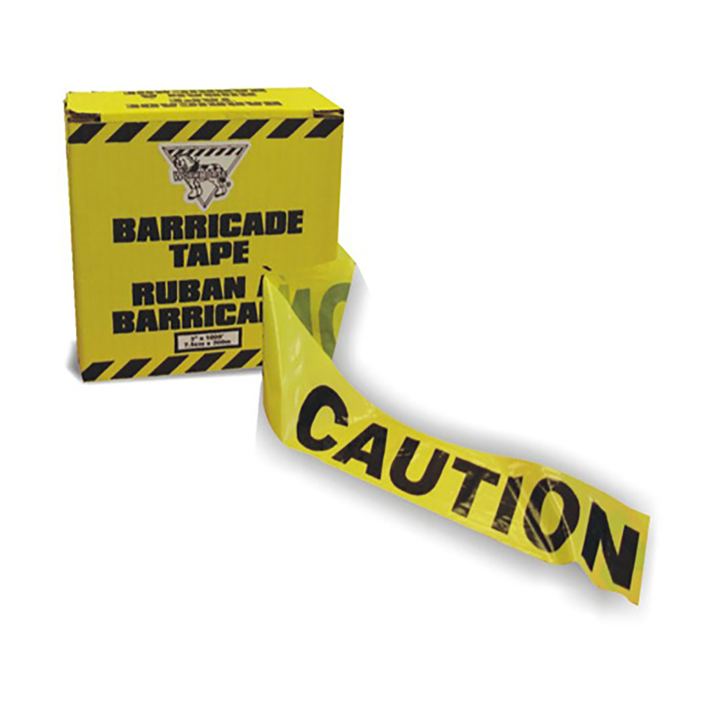Workhorse Yellow Barricade Tape (Caution)