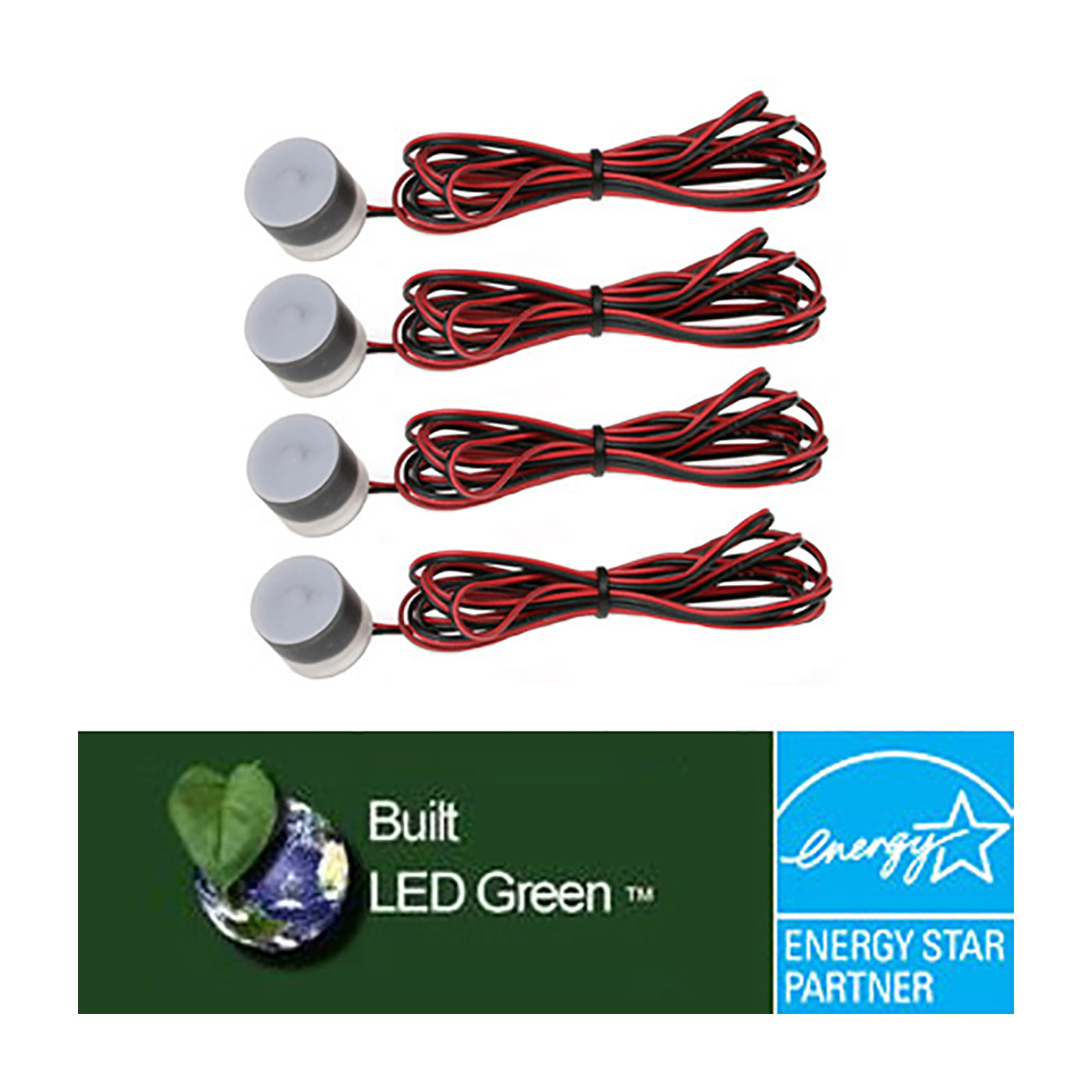 Outdoor DEK DOT/PAVER DOT Recessed Light 4-Packs